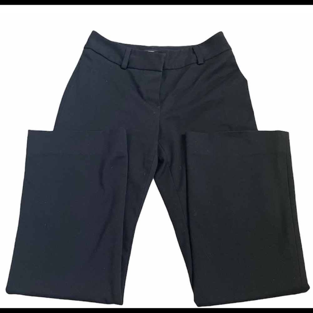Black Boot Cut Flair Low waisted Dress Pants